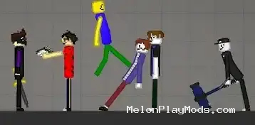 Roblox characters Mod for Melon playground