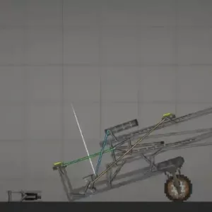Player made anti-aircraft gun Mod for Melon playground