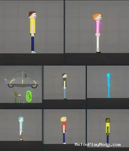 Rick and Morty(DensaiGeniy) Mod for Melon playground