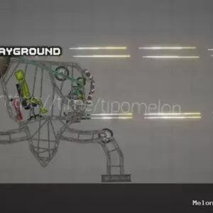 Combat robot(the_foxAn_mp) Mod for Melon playground
