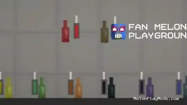 Colorful Bottles Mod for Melon playground