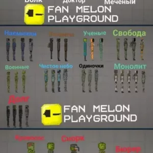 S.T.A.L.K.E.R NPC Mod for Melon playground
