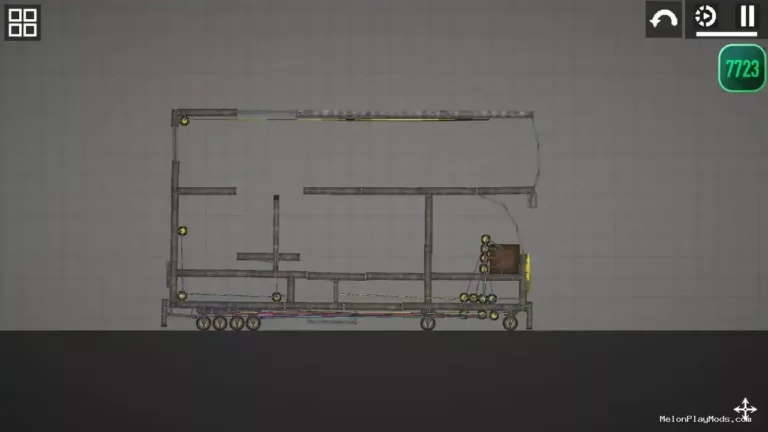 Mechanical vehicle1 Mod for Melon playground