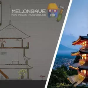 Japanese Traditional House Mod for Melon playground