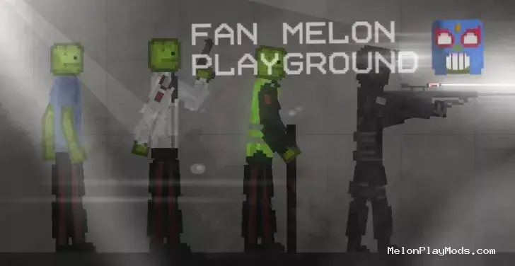 Mini-pack on the police Mod for Melon playground
