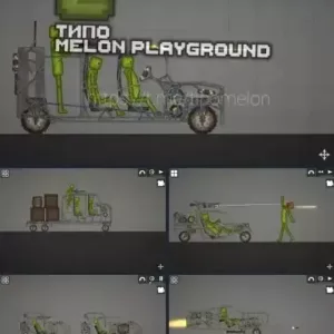 Just Cause 2 military equipment Mod for Melon playground
