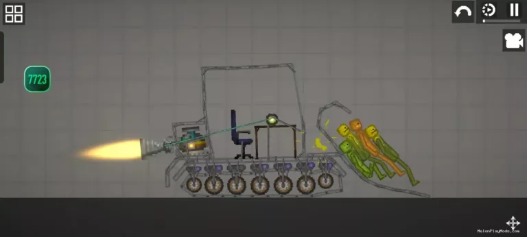 Bulldozer Mod for Melon playground