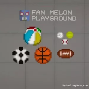 Balls Mod for Melon playground