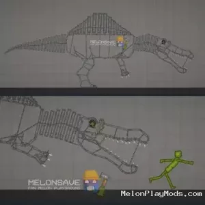 Spinosaurus JP3 Mod for Melon playground