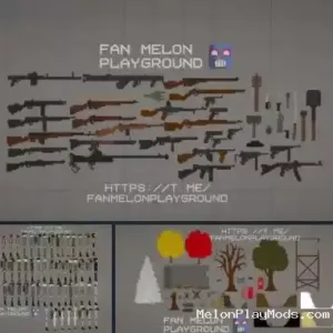 WW2 Pack(Larik_lol) Mod for Melon playground