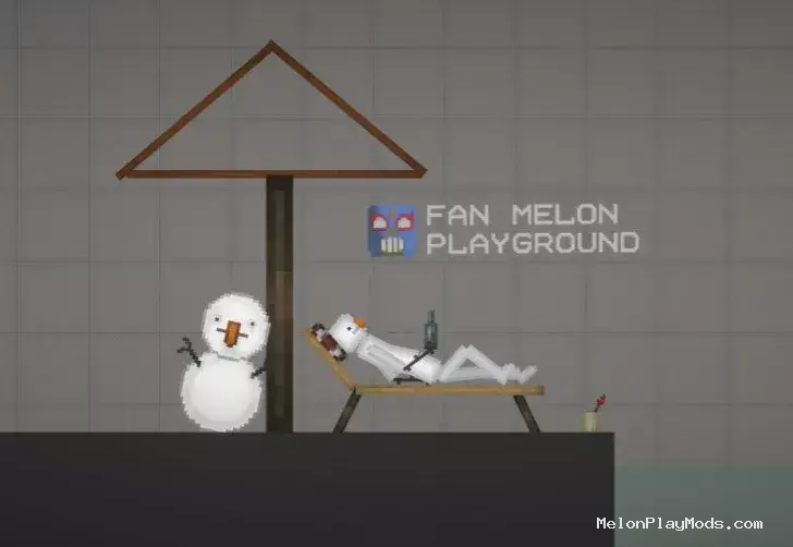The Snowman(NPC) Mod for Melon playground