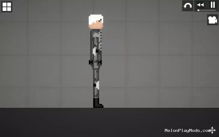 Raiden from metal gear solid 2(NPC) Mod for Melon playground