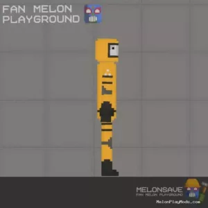 chemical defense suit(NPC) Mod for Melon playground