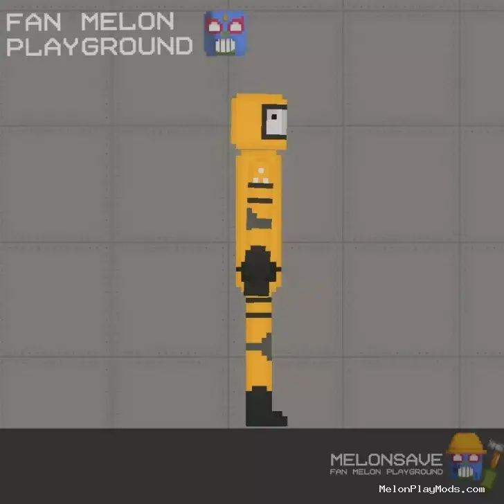 chemical defense suit(NPC) Mod for Melon playground