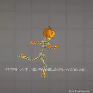 Skeletykva(NPC) Mod for Melon playground