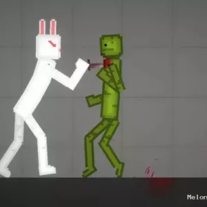The killer rabbit(NPC) Mod for Melon playground