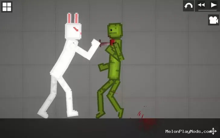 The killer rabbit(NPC) Mod for Melon playground
