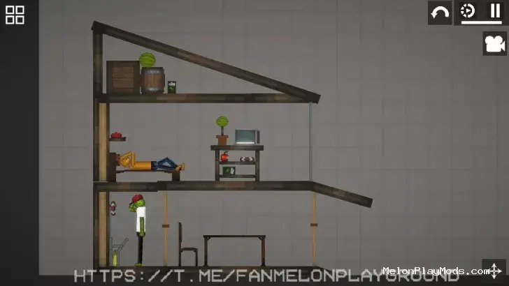 Small prestigious house Mod for Melon playground