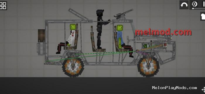 Gaz TIGR Armored vehicle Mod for Melon playground