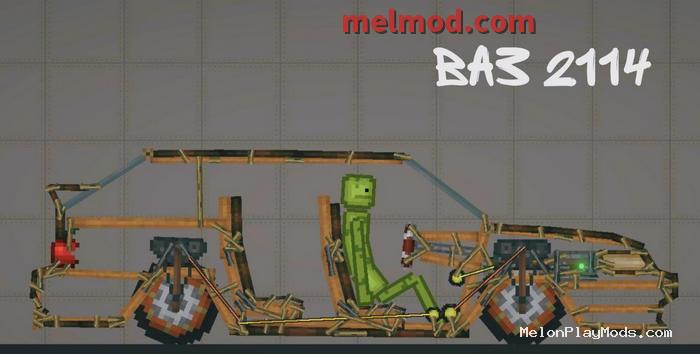 Vaz 2114 (Cars) Mod for Melon playground