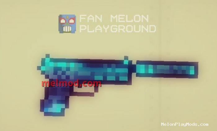 USP-S pistol from Block Strike Mod for Melon playground