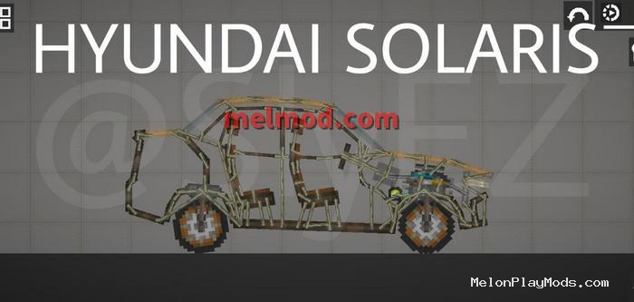 Hyundai Solaris Mod for Melon playground