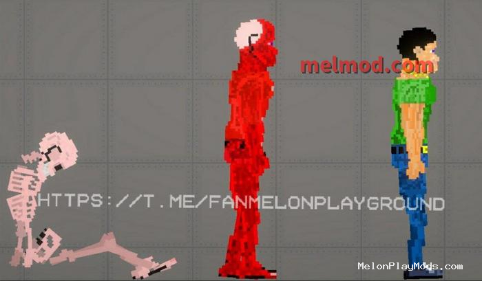 Realistic person Mod for Melon playground
