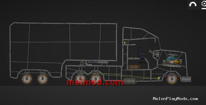 Trailer Truck (Fred) Mod for Melon playground