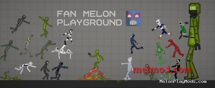 Pack of robots (21 characters) Mod for Melon playground