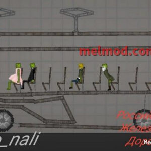 Railway car Mod for Melon playground
