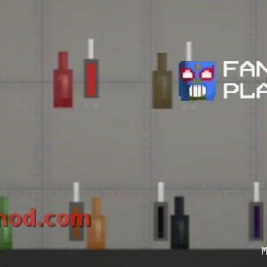 colorful bottles Mod for Melon playground