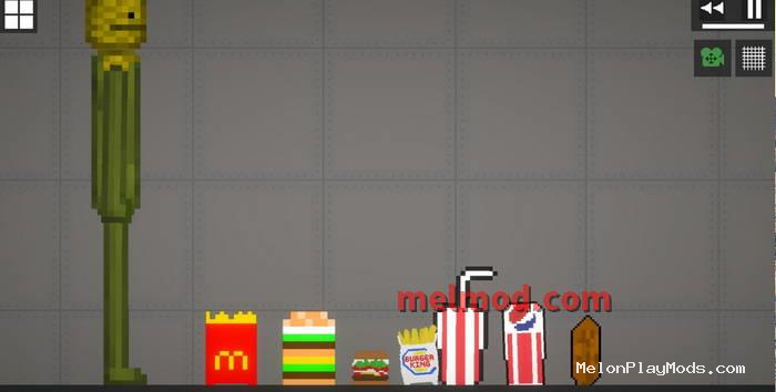 Fast food from Mac Mod for Melon playground