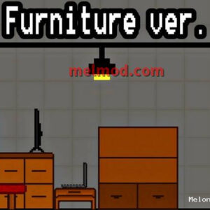 Tiny Furniture 4.1 pack for furniture and household appliances Mod for Melon playground