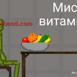 Bowl with fruits and vegetables Mod for Melon playground
