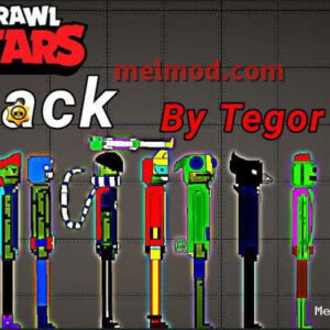 Brawl stars pack characters Mod for Melon playground