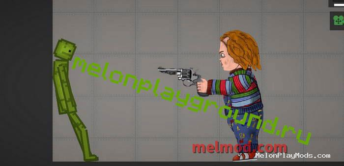 Pack for villains: Pennywise, Chucky, Saw and others Mod for Melon playground