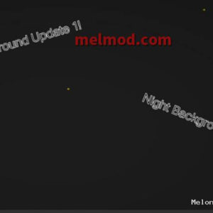 Dark background with stars Mod for Melon playground