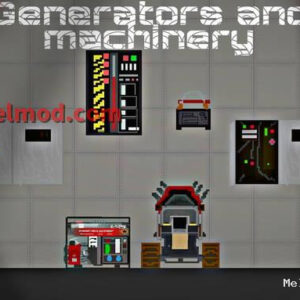 Generators and machinery Mod for Melon playground