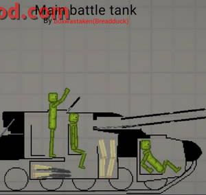 T 64 BM Soviet tank Mod for Melon playground