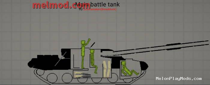 T 64 BM Soviet tank Mod for Melon playground