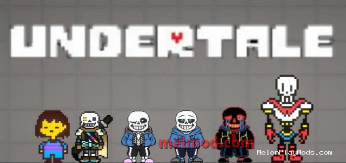 Undertale Characters Mod for Melon playground