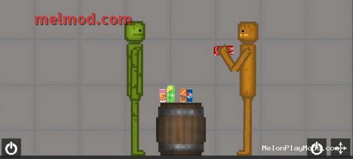 5 cans of soda Mod for Melon playground