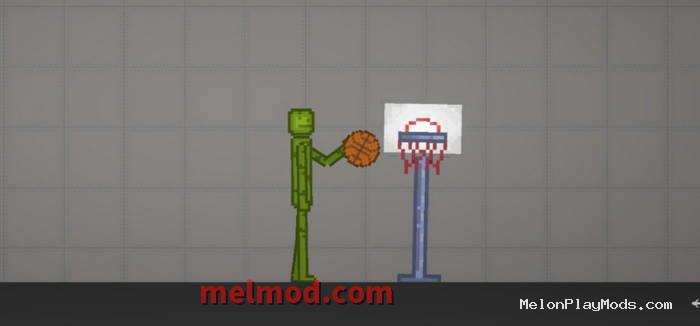 Basketball and hoop Mod for Melon playground