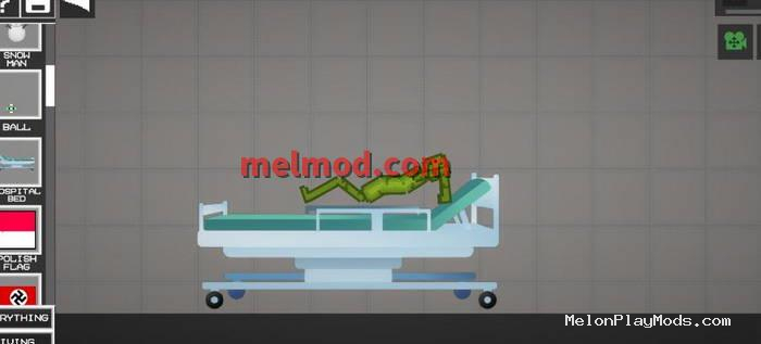 hospital bed Mod for Melon playground