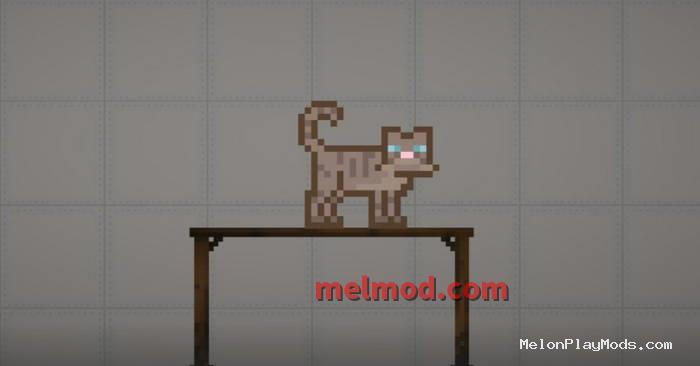 cat statue Mod for Melon playground