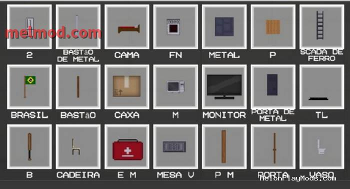 Household appliances and some furniture Mod for Melon playground