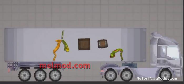 Truck with a trailer Mod for Melon playground