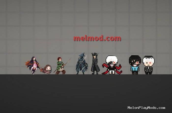 KRD characters Mod for Melon playground