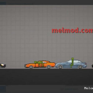 Mod for 3 civilians and 1 police car Mod for Melon playground