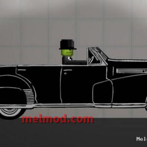 Vintage black car Mod for Melon playground